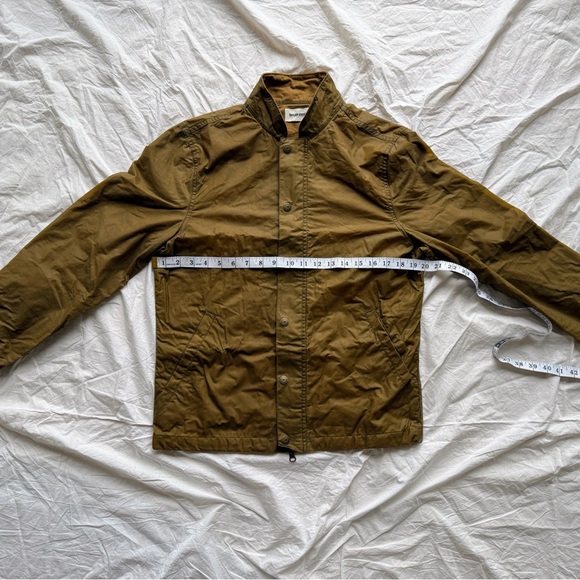 Taylor Stitch The Bomber Jacket in Field Tan Wax Canvas size 36 - Picture 4 of 10